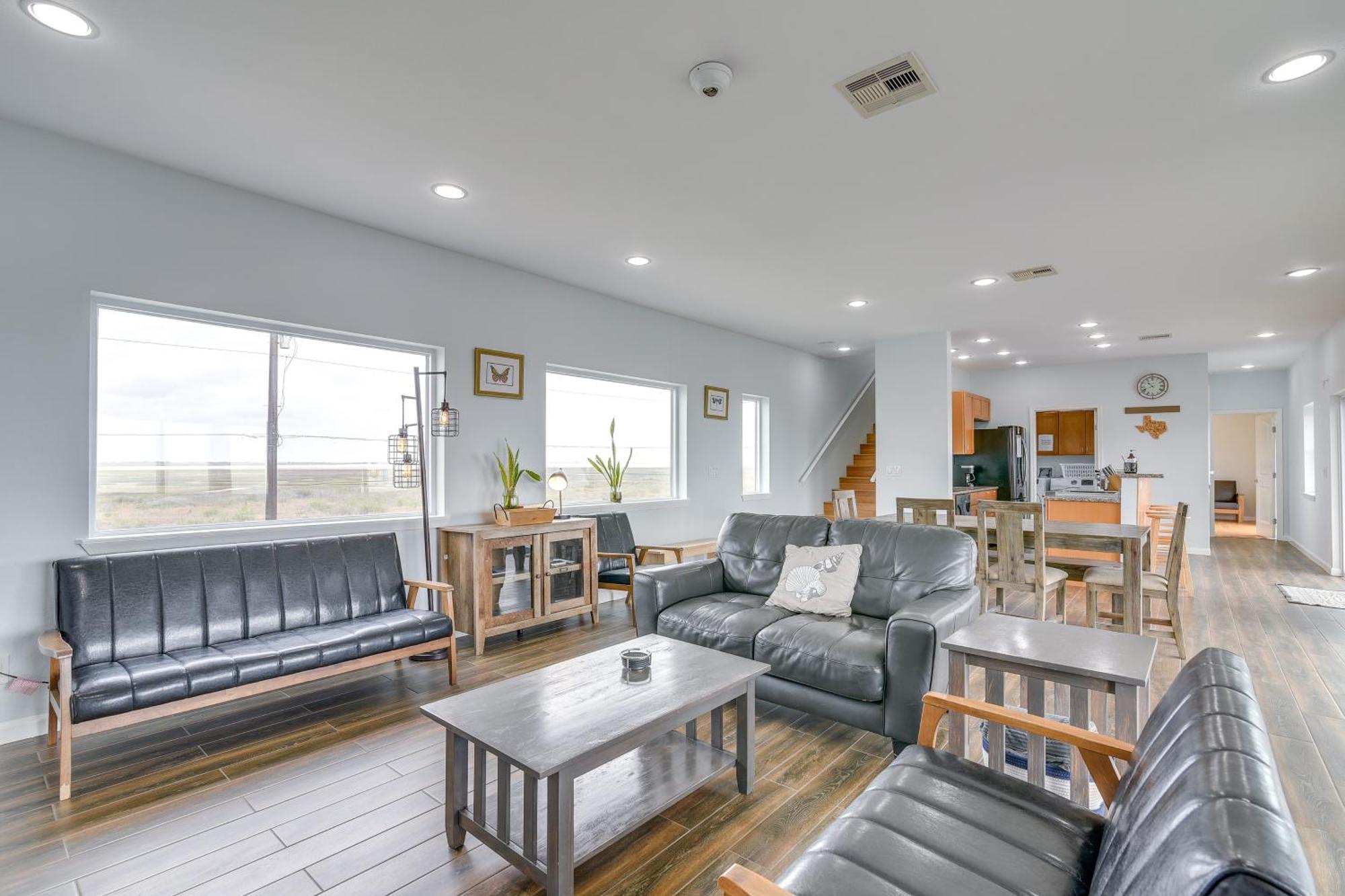 Ocean-View Surfside Home With Boardwalk To Beach! Surfside Beach Exterior photo