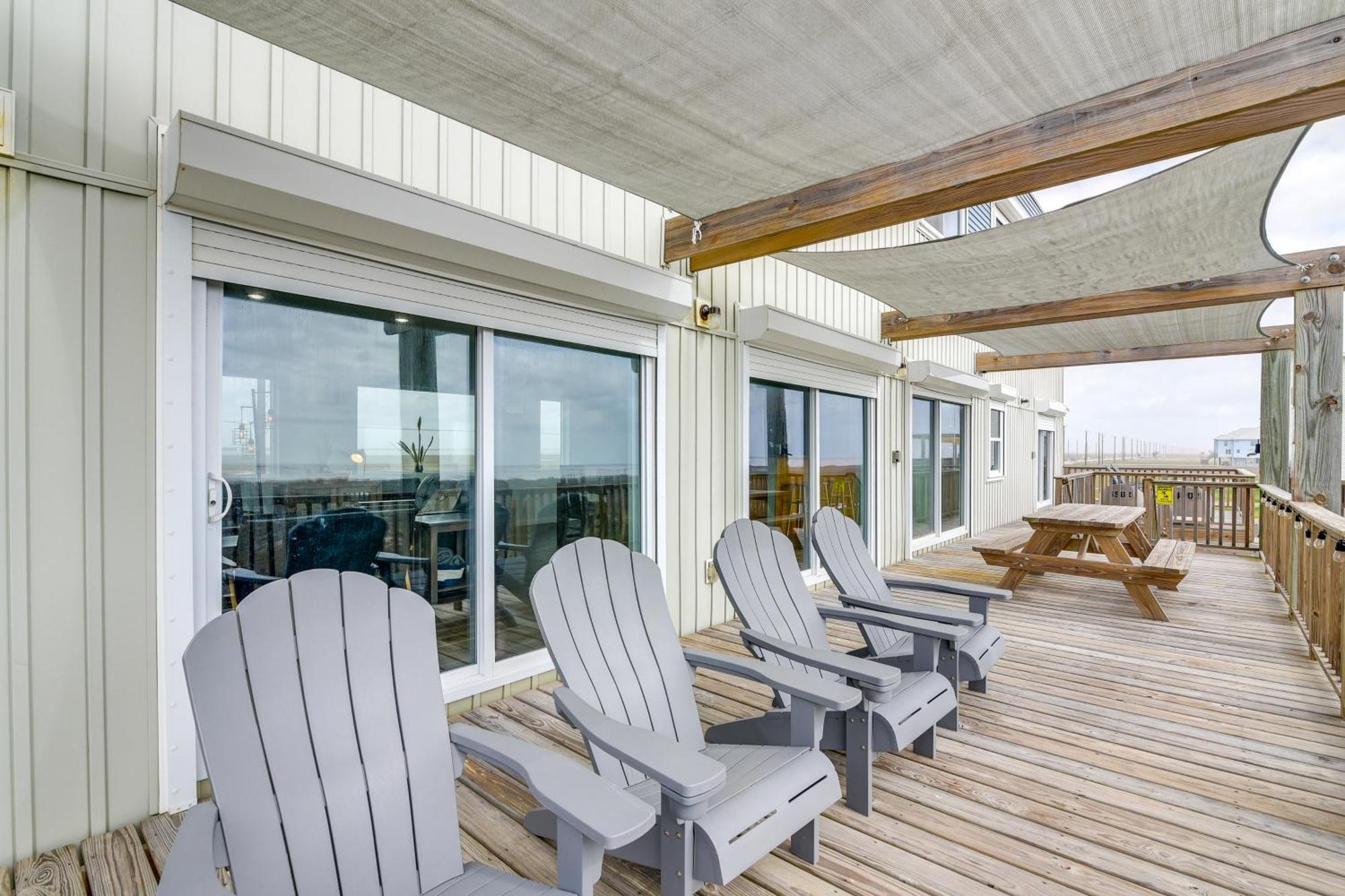 Ocean-View Surfside Home With Boardwalk To Beach! Surfside Beach Exterior photo