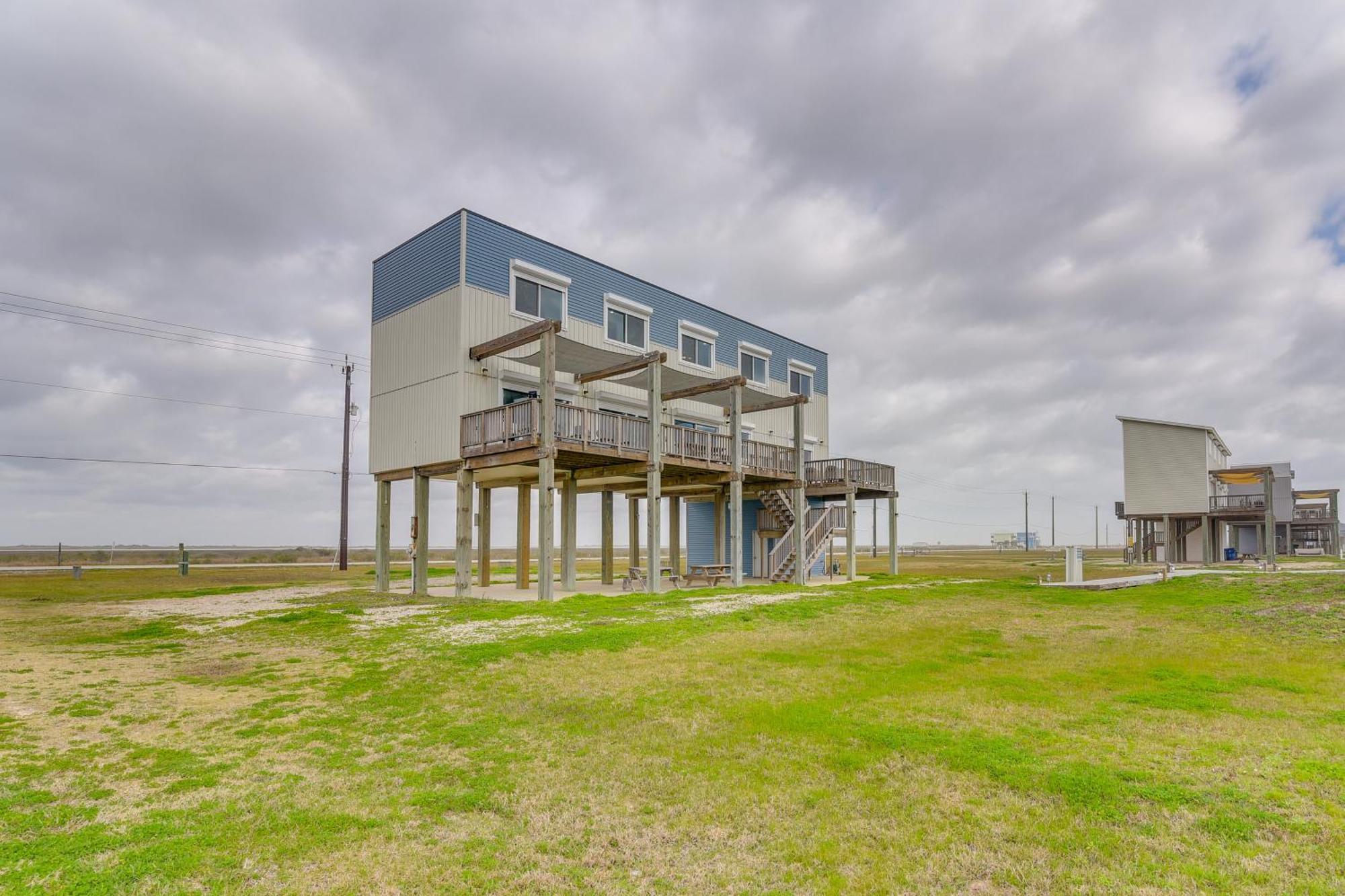 Ocean-View Surfside Home With Boardwalk To Beach! Surfside Beach Exterior photo